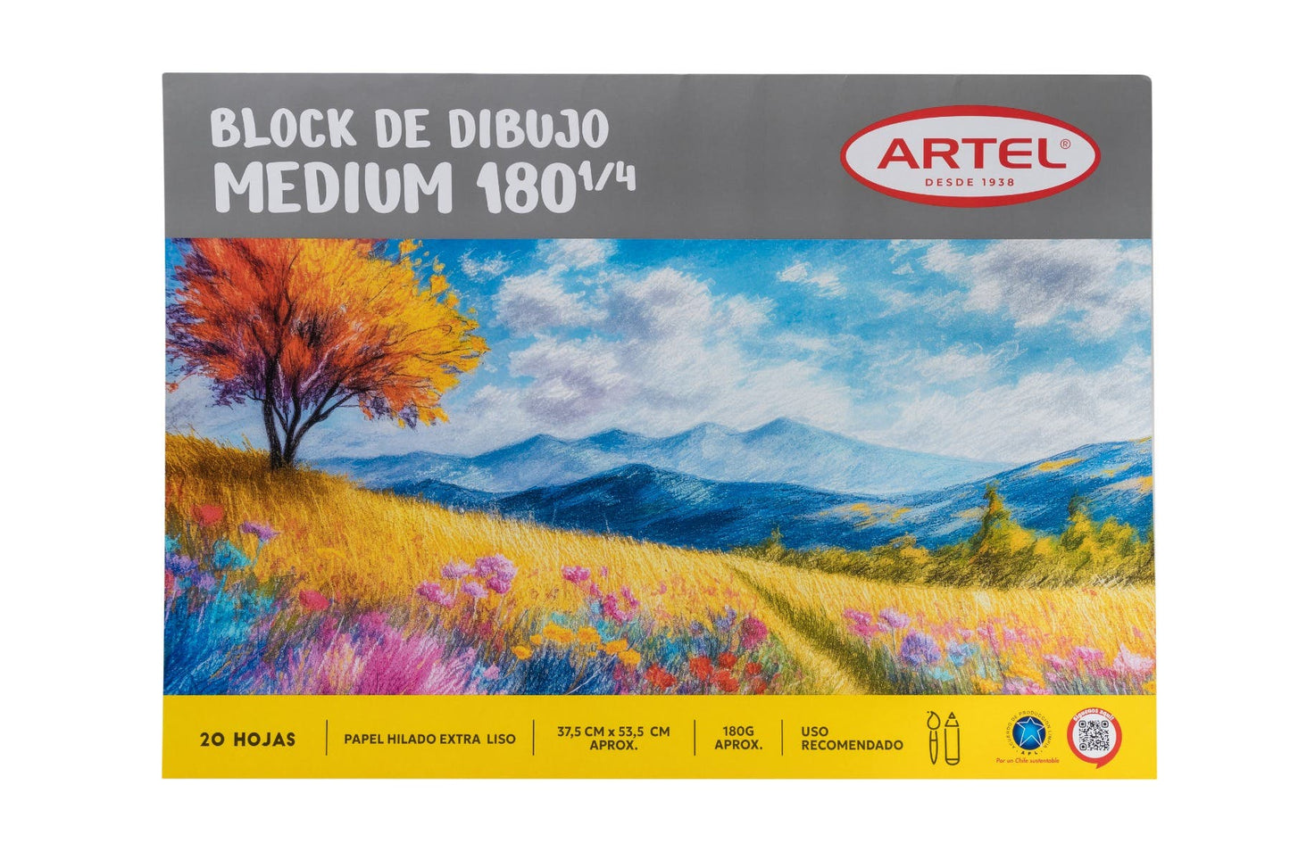 Block Medium 180 1/4 20 h