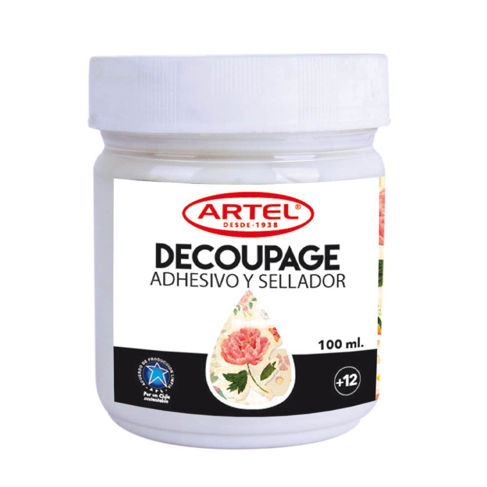 Adhesivo y Sellador Decoupage Fco 100ml