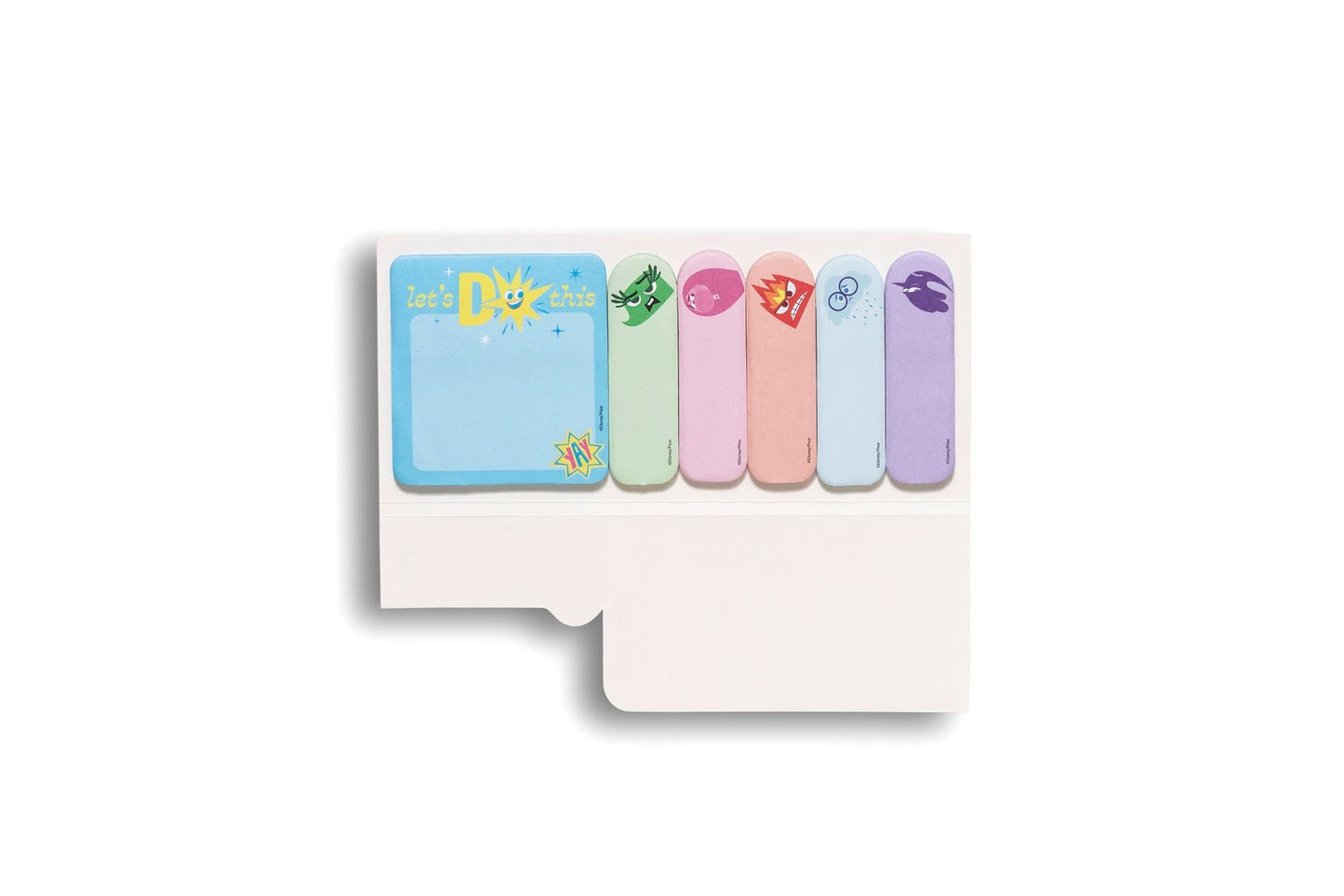 Set Mini Notas adhesivas Intensamente 2