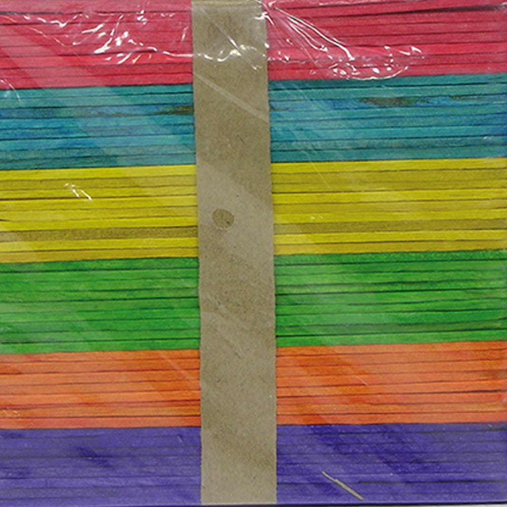 Palitos Helados colores bolsa 50