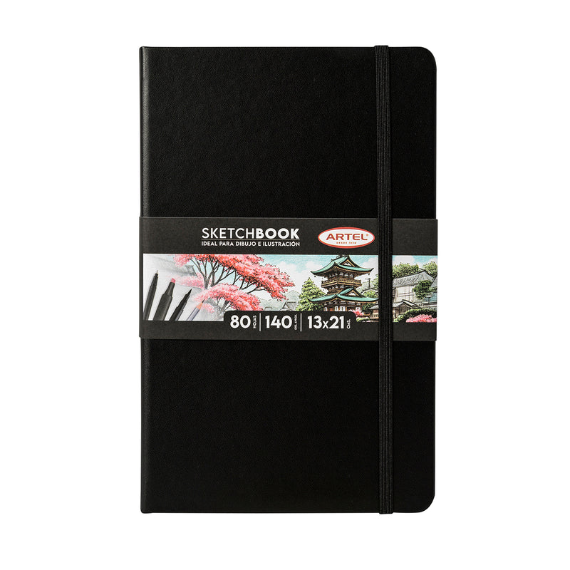 Sketchbook Artel 13X21 Negro