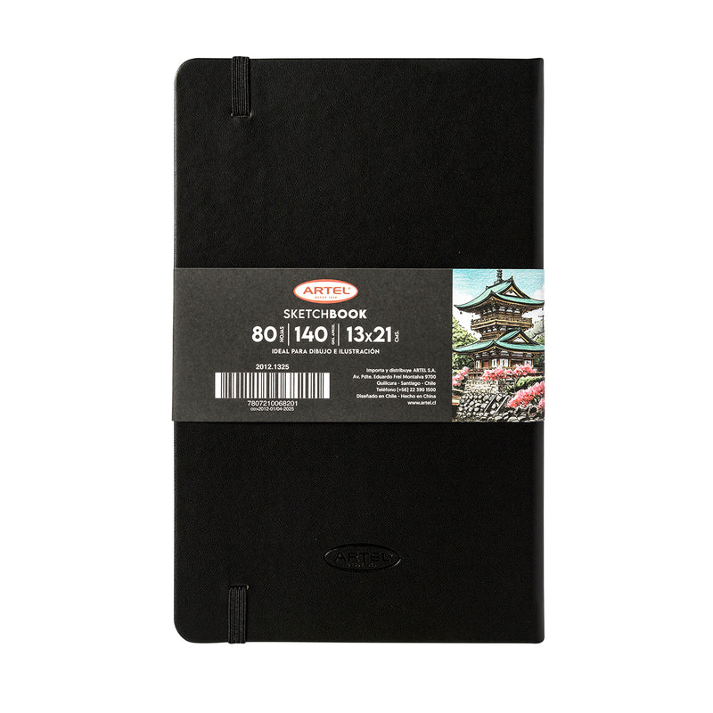 Sketchbook Artel 13X21 Negro