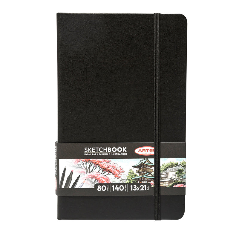Sketchbook Artel 13X21 Negro