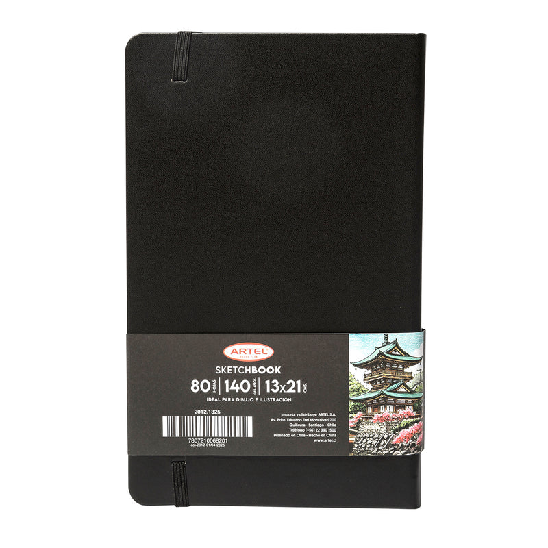 Sketchbook Artel 13X21 Negro