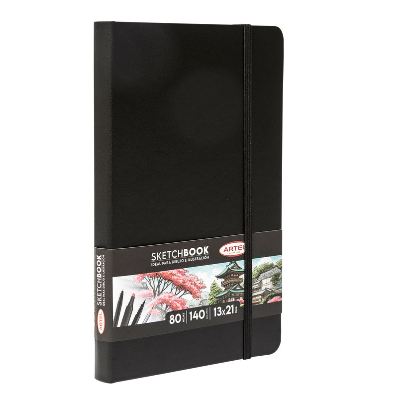 Sketchbook Artel 13X21 Negro