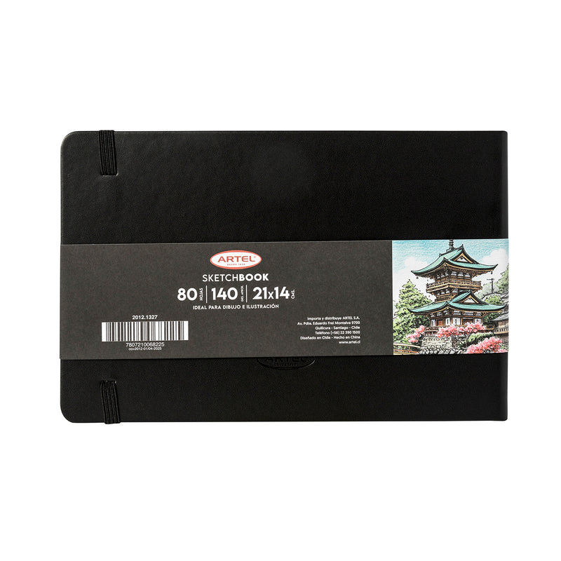 Sketchbook Artel 21X14 Negro