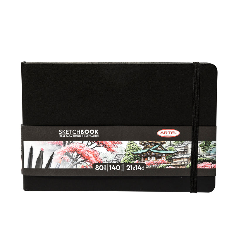 Sketchbook Artel 21X14 Negro