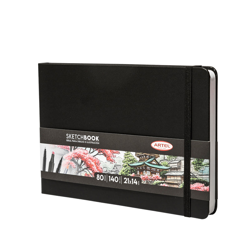Sketchbook Artel 21X14 Negro