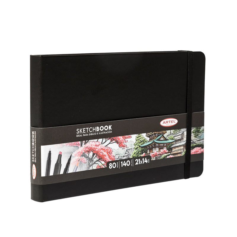 Sketchbook Artel 21X14 Negro