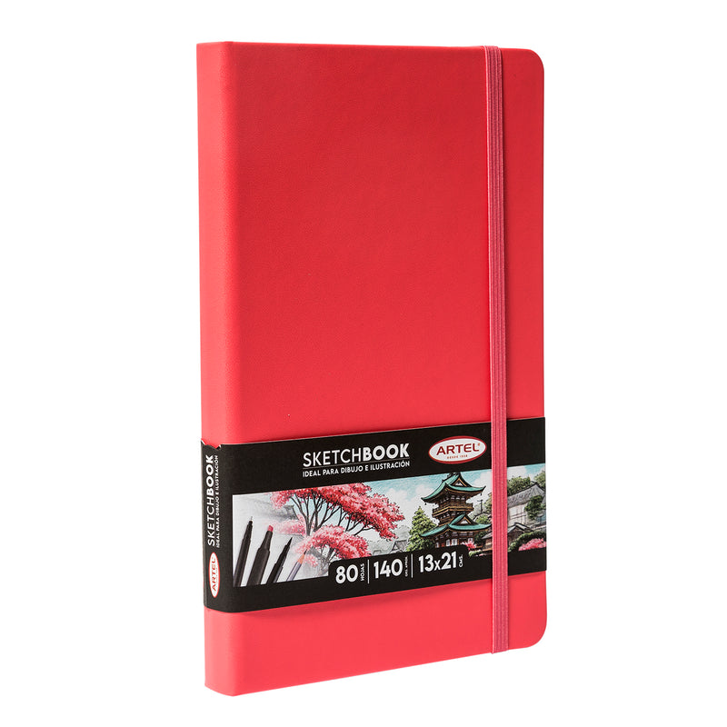 Sketchbook Artel 13X21 Roja