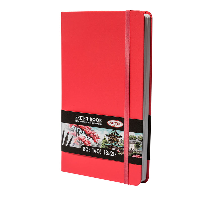 Sketchbook Artel 13X21 Roja