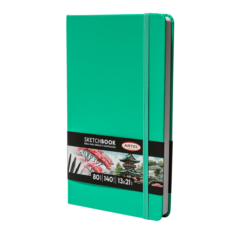 Sketchbook Artel 13X21 Verde