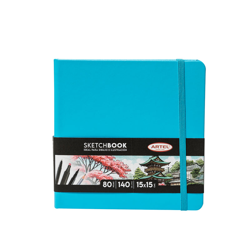 Sketchbook Artel 15X15 Celeste