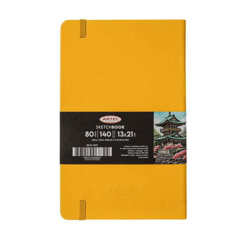 Sketchbook Artel 13X21 Amarilla