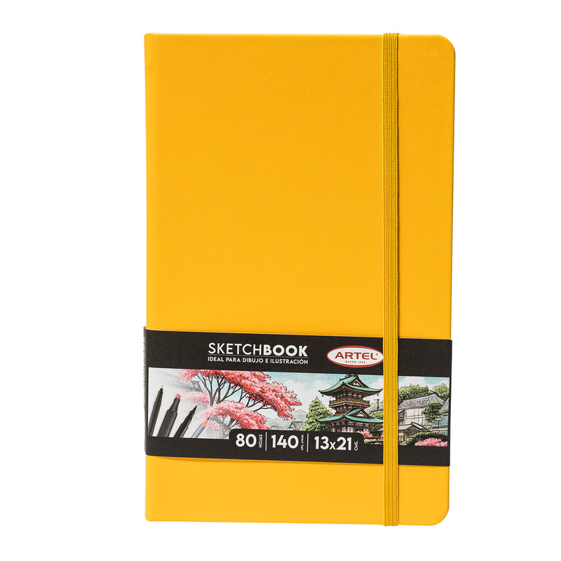 Sketchbook Artel 13X21 Amarilla