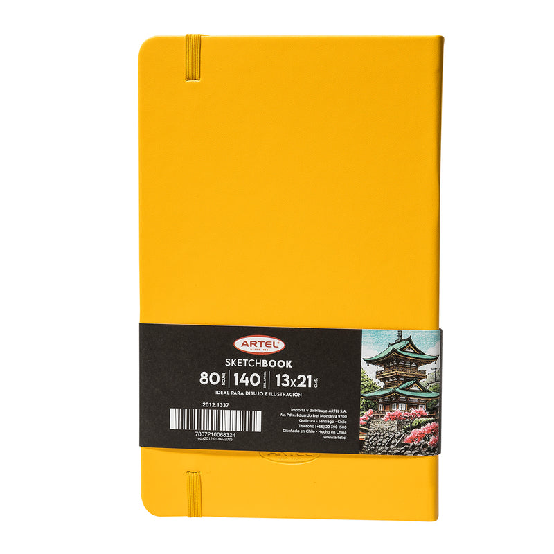 Sketchbook Artel 13X21 Amarilla