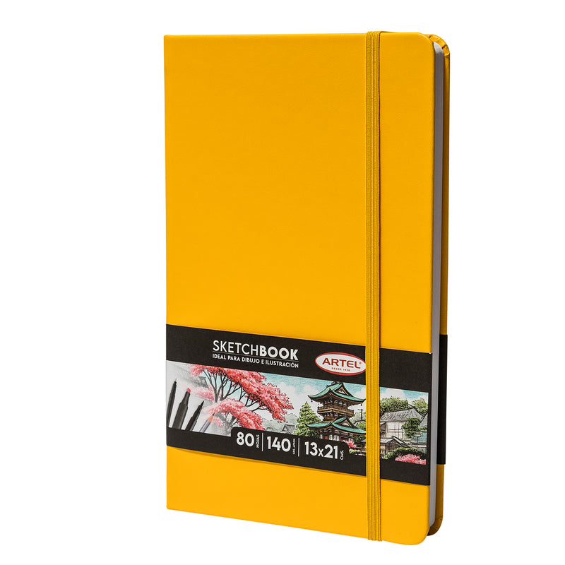 Sketchbook Artel 13X21 Amarilla
