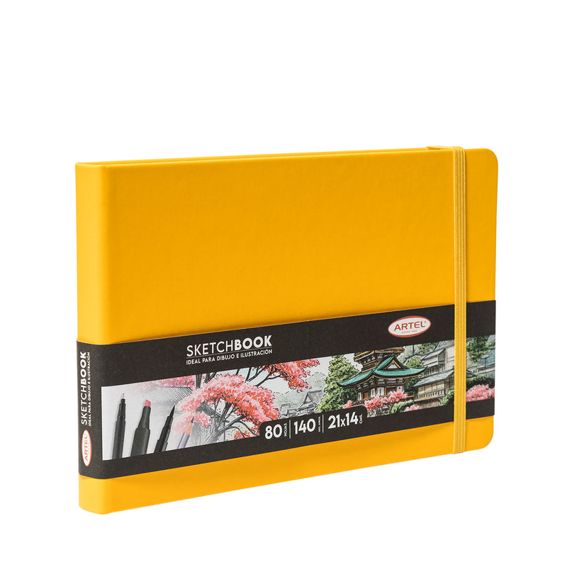 Sketchbook Artel 21X14 Amarilla
