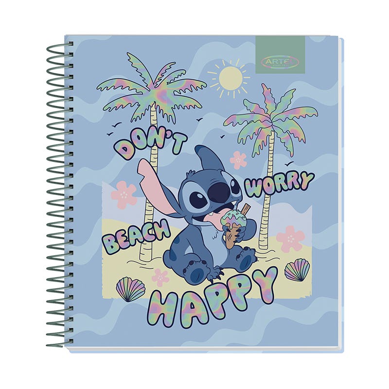 Cuaderno Book 120 Hojas Stitch Waves Artel