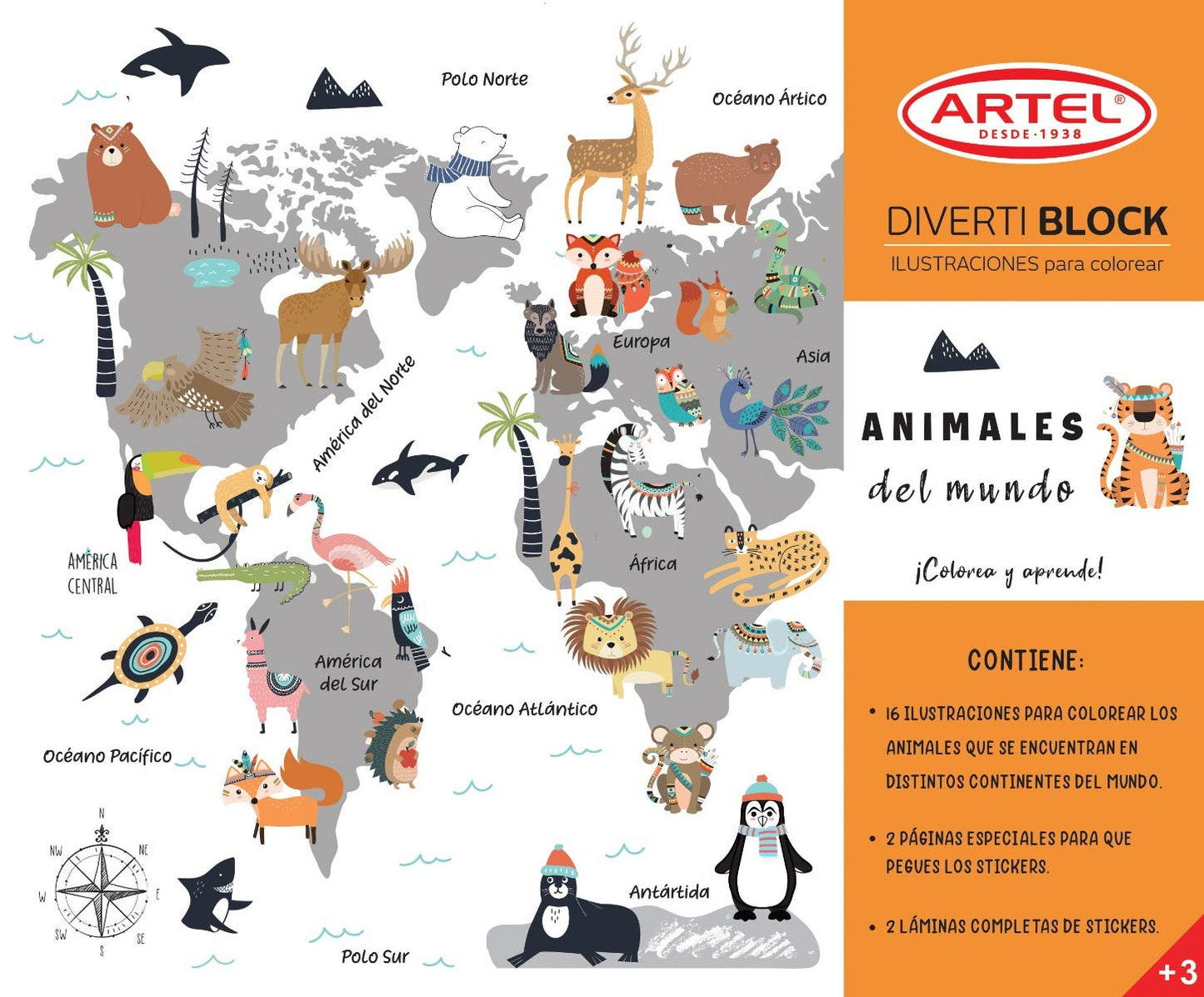 Divertiblock Animales del Mundo