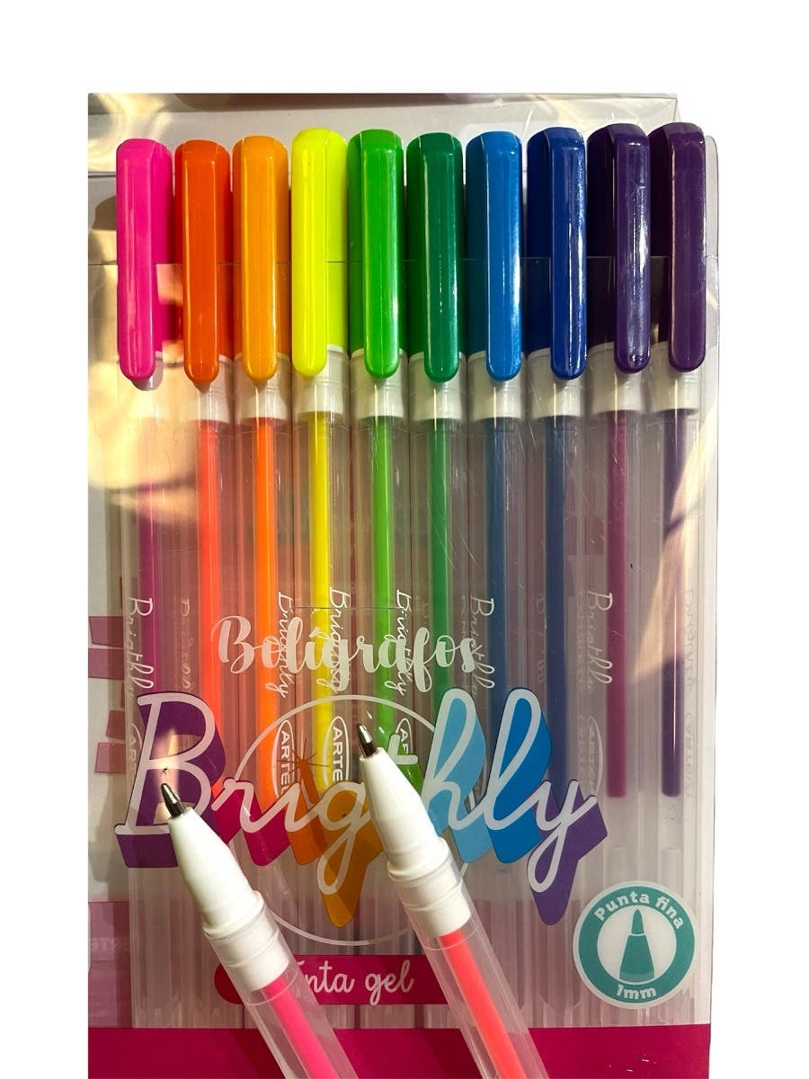 Bolígrafos Gel Luminosos