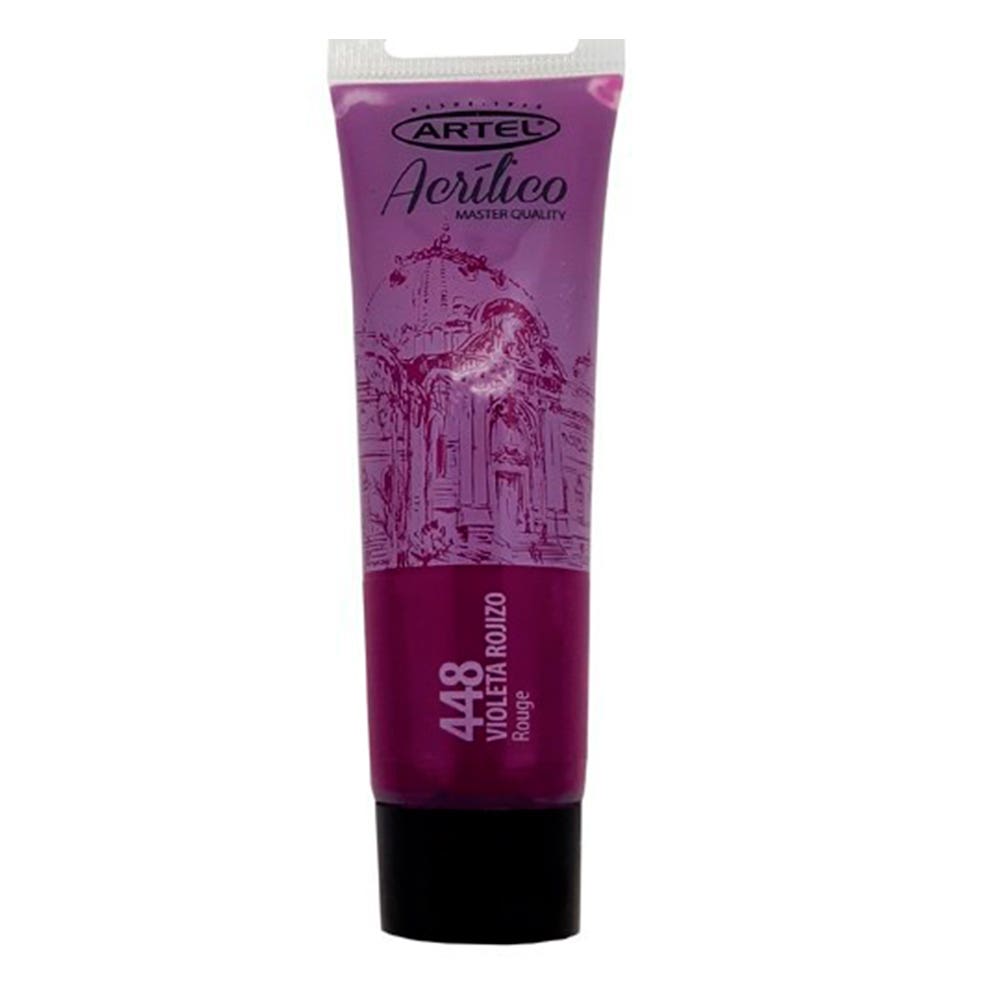 Acrílico Artel 35ml violeta rojizo 448