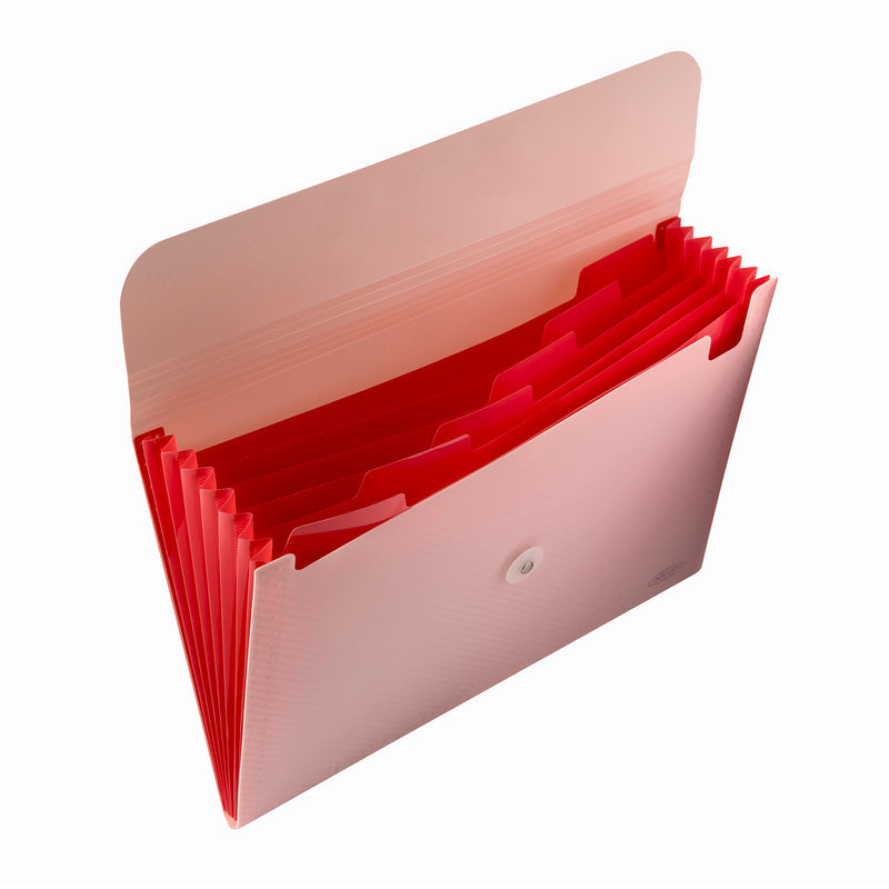 Carpeta Con Fuelle Artel Pastel 7 Divisiones