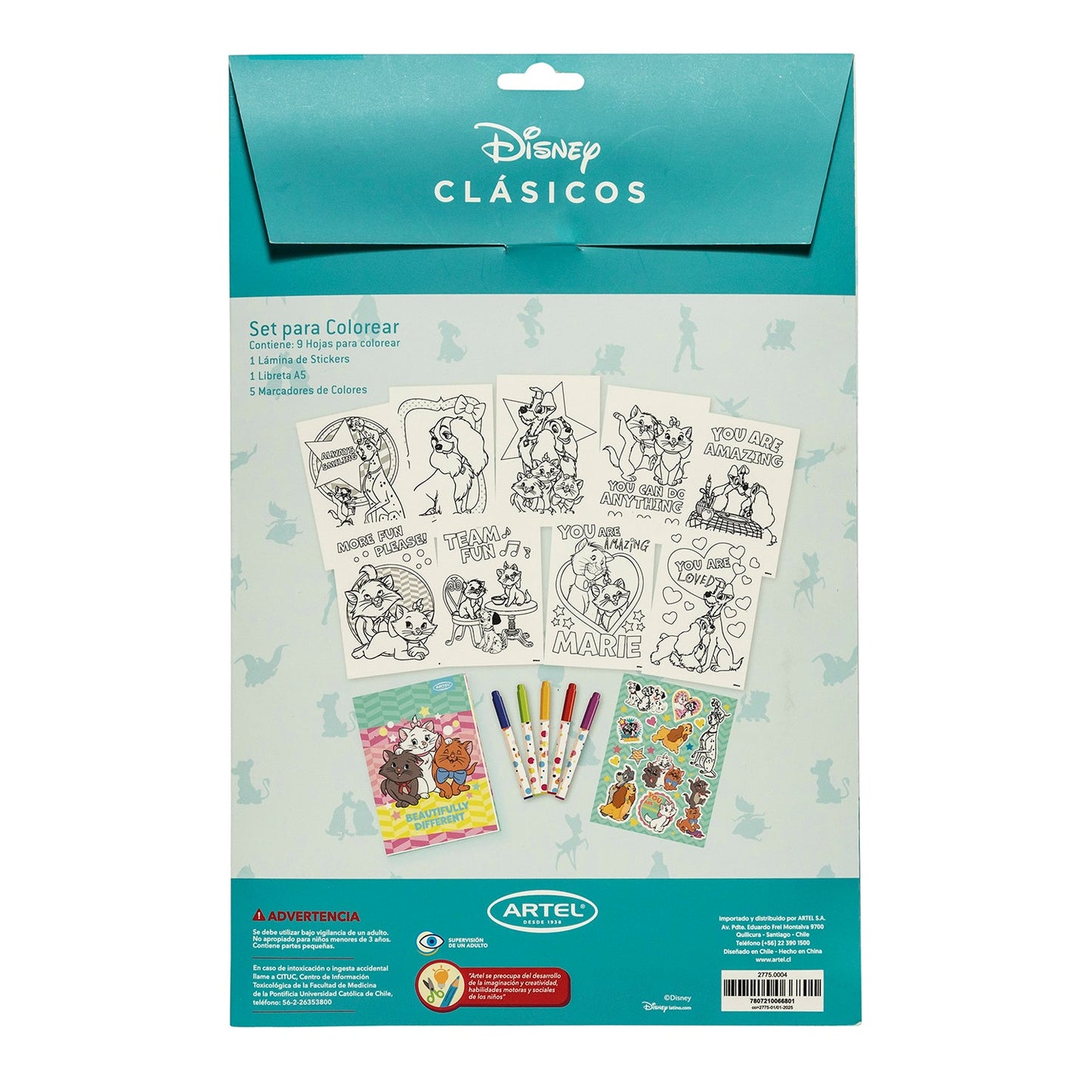 Set Colorear Artel Cats&Dogs