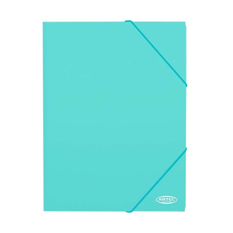 Carpeta Artel C/Elast. Pastel Plastic A4