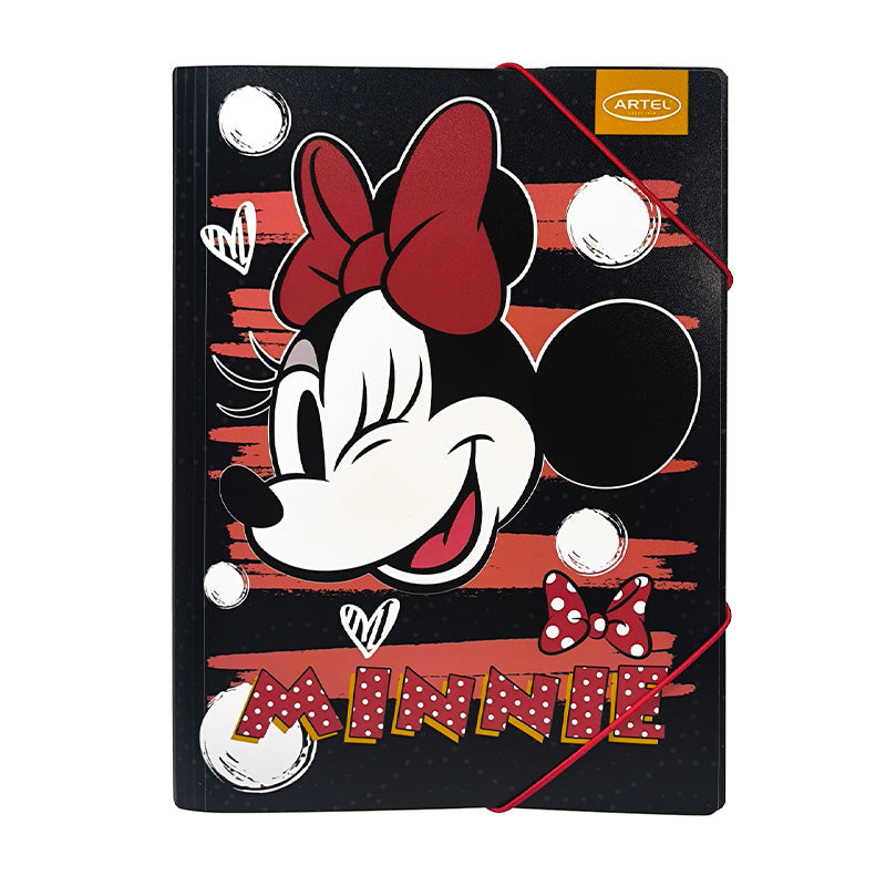 Carpeta Plástico Con Elástico Minnie Artel