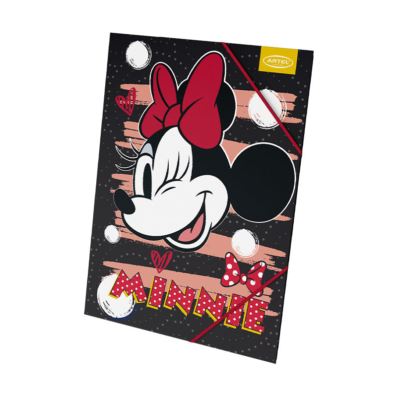 Carpeta Plástico Con Elástico Minnie Artel
