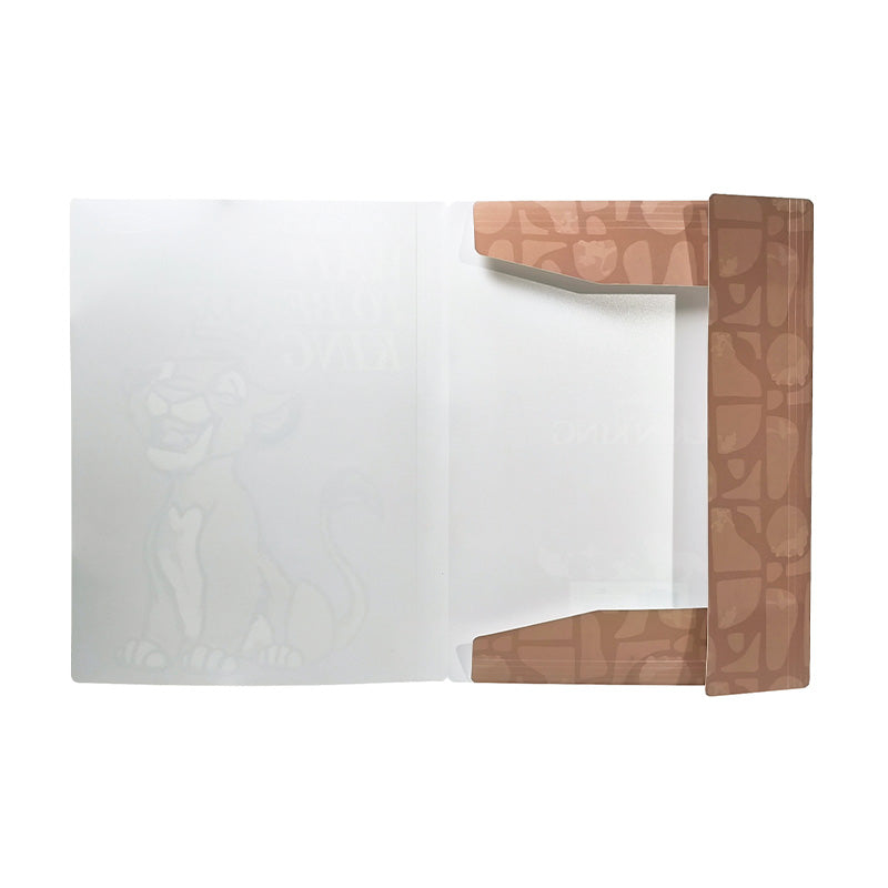 Carpeta Plástico Con Elástico Rey León Artel