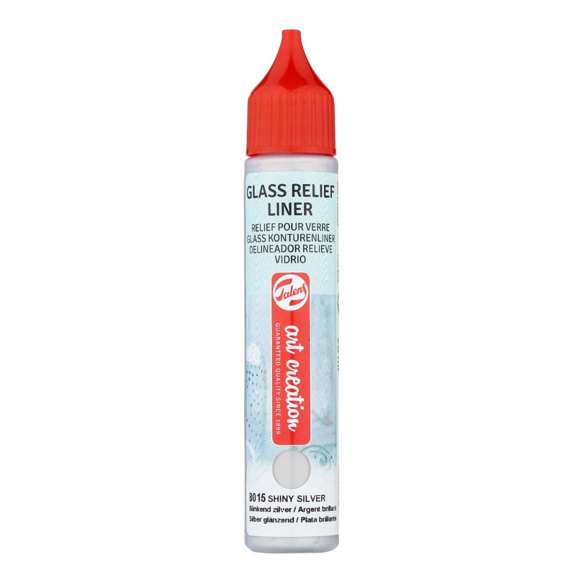 LINER VIDRIO 28 ML PLATEADO