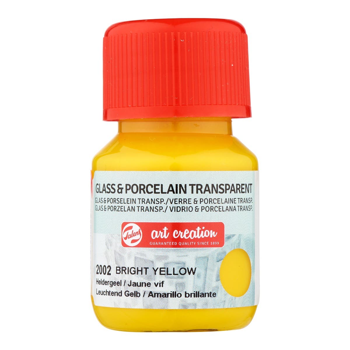 Pintura Vidrio Transparente 30ML amarill