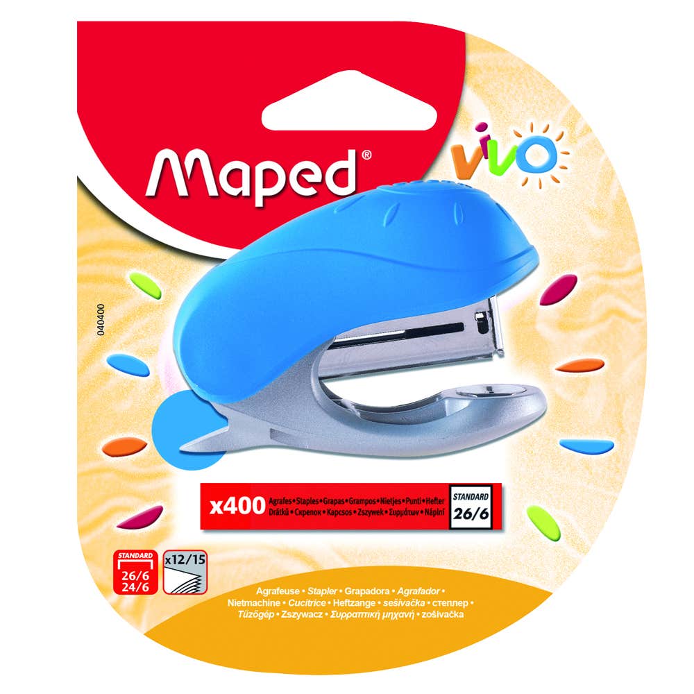 Blíster Corchetera Vivo 26/6 + Corchete Maped
