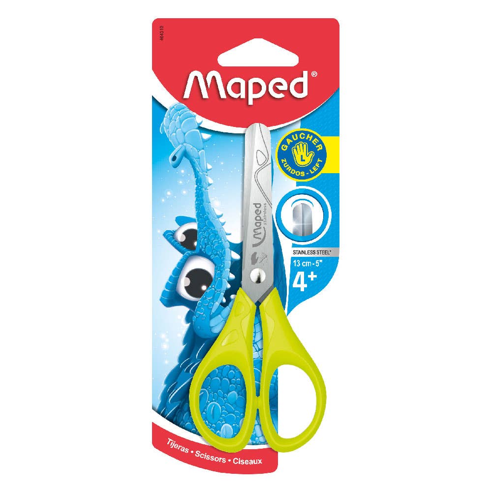 Blíster Tijera Zurdo Essential 13cm. Maped