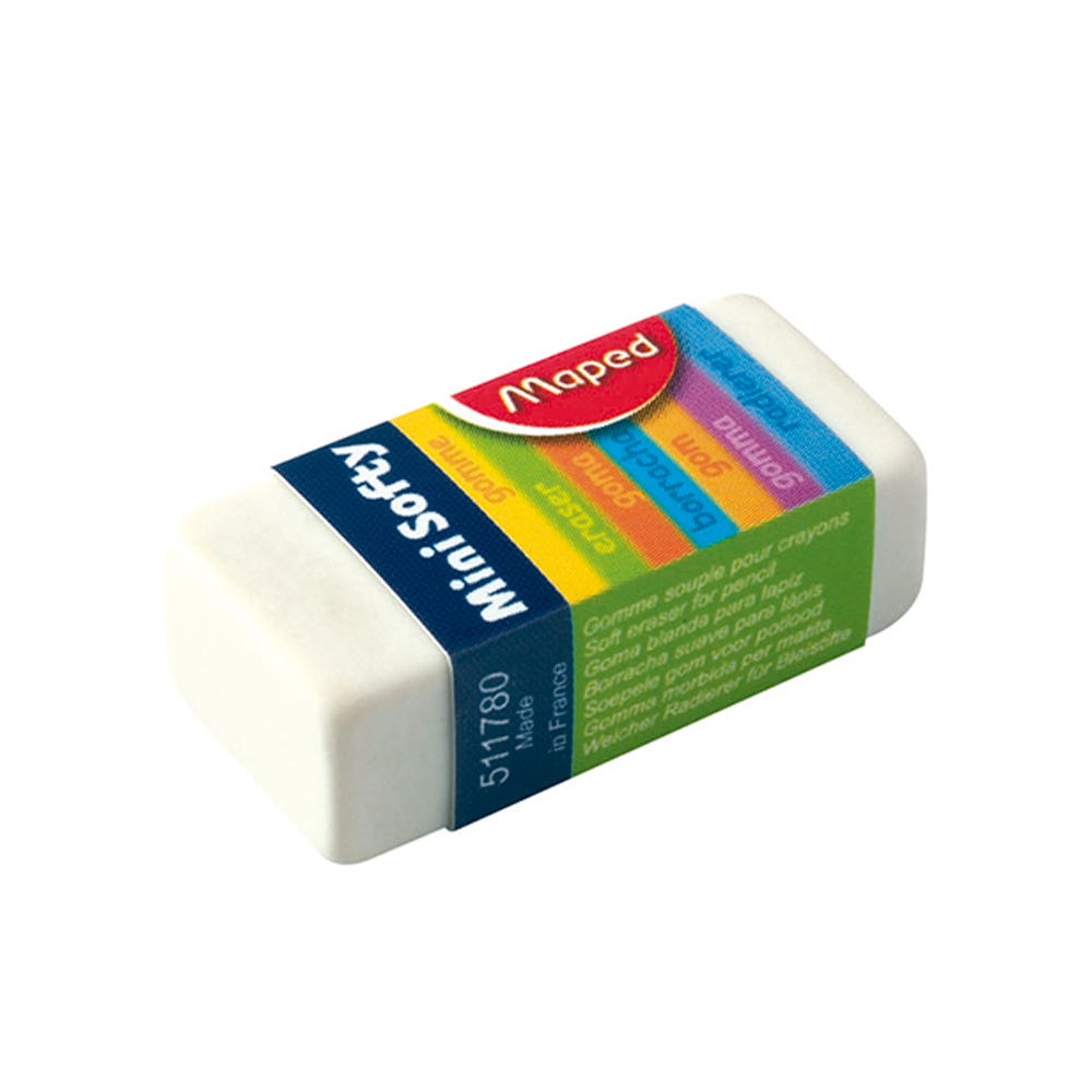 Blister 3 Gomas de Borrar Minisofty