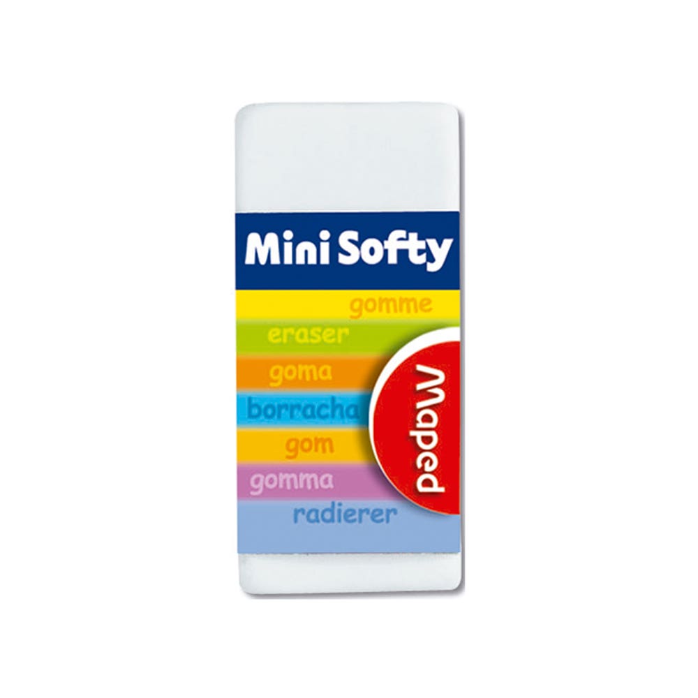 Blister 3 Gomas de Borrar Minisofty
