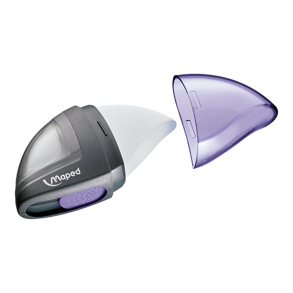 Blister 2 en 1 Sacapuntas con Goma de Borrar Moondo Maped