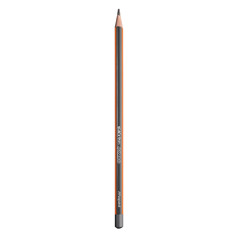 2 Lápices Grafito Jumbo Triangular Maped