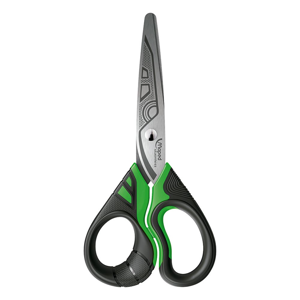 Blíster Tijera Sensoft Fluo 13,5cm. Maped