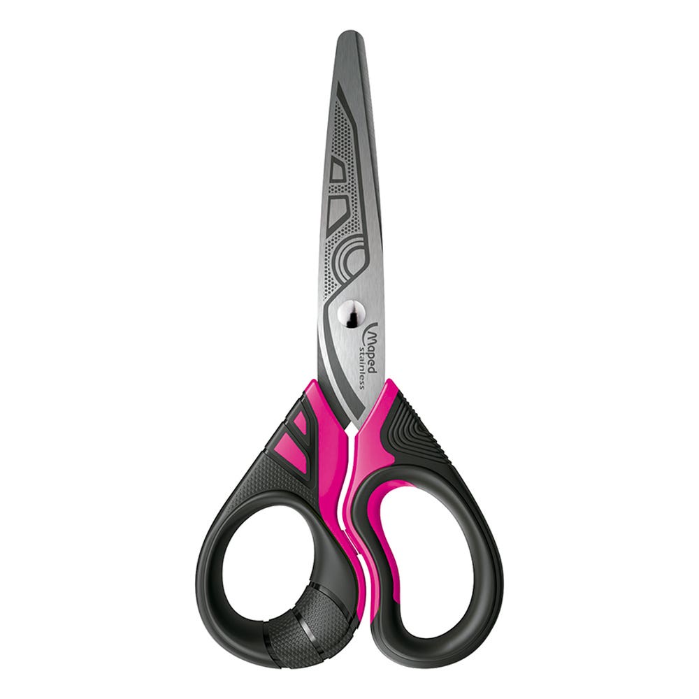 Blíster Tijera Sensoft Fluo 13,5cm. Maped