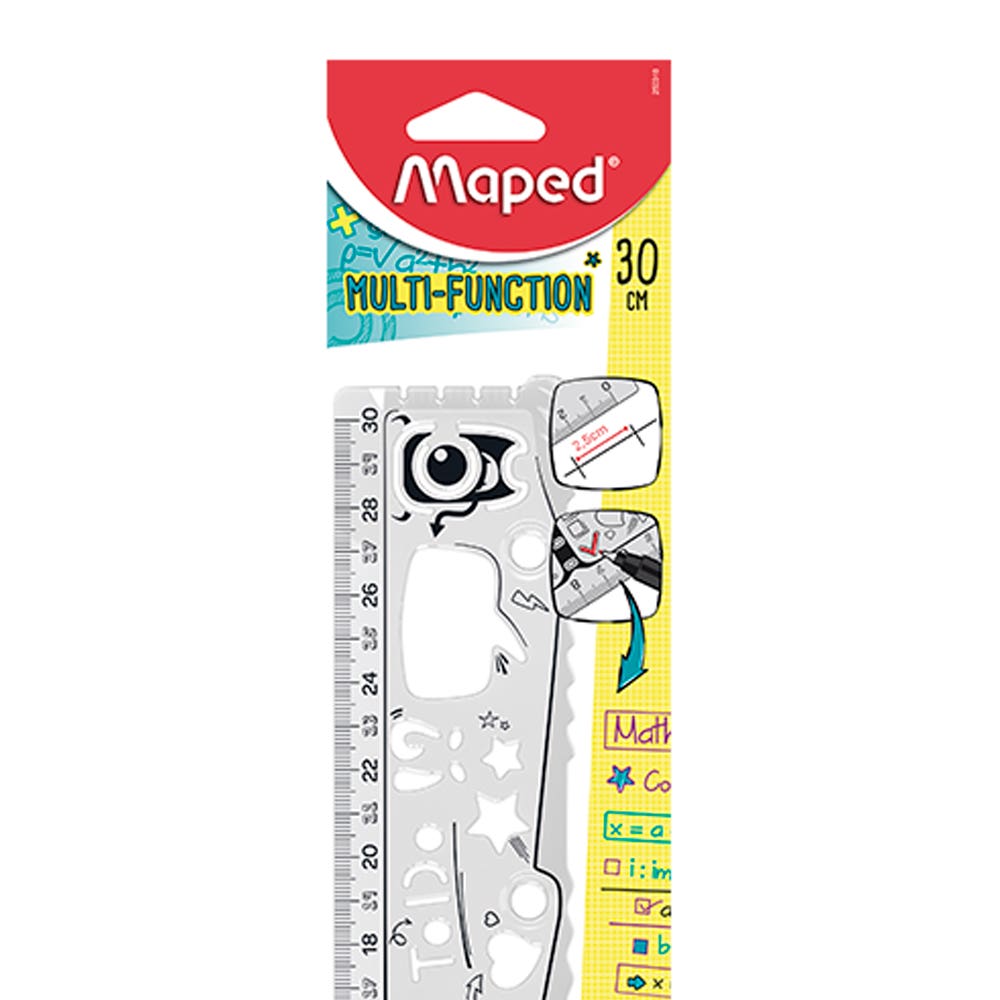 Regla Geo Notes 30cms. Maped