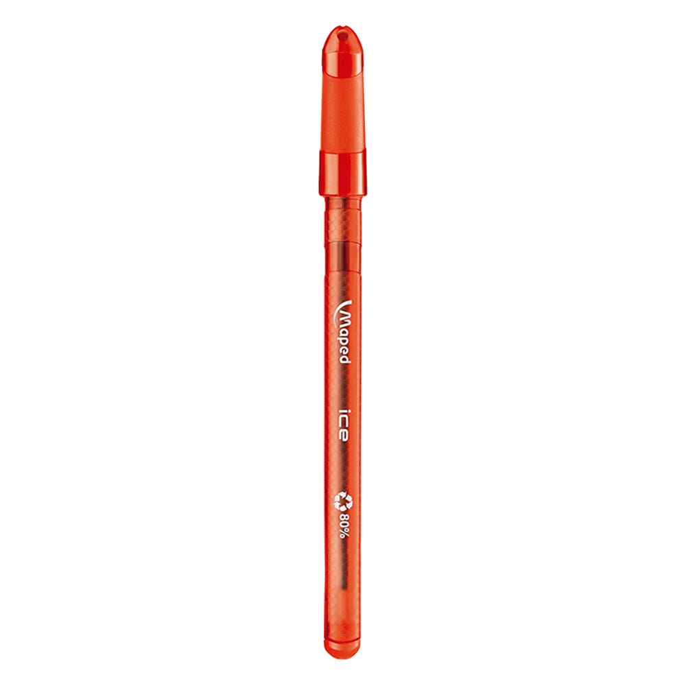 Bolígrafo Maped ICE Rojo 1.0 mm
