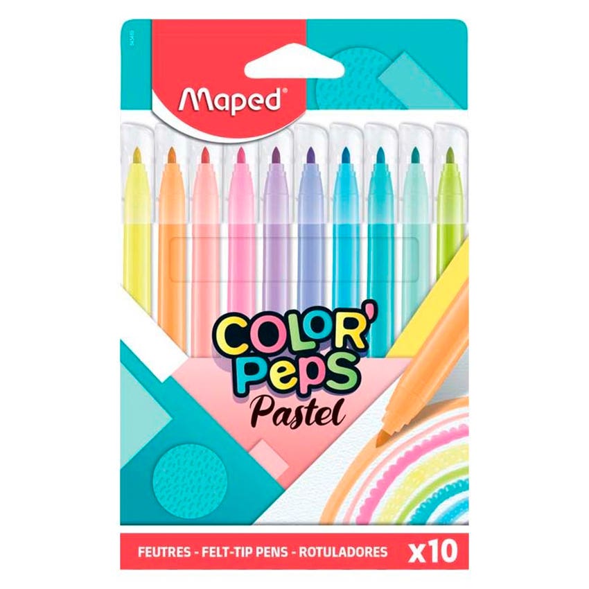 Marcadores pasteles Maped