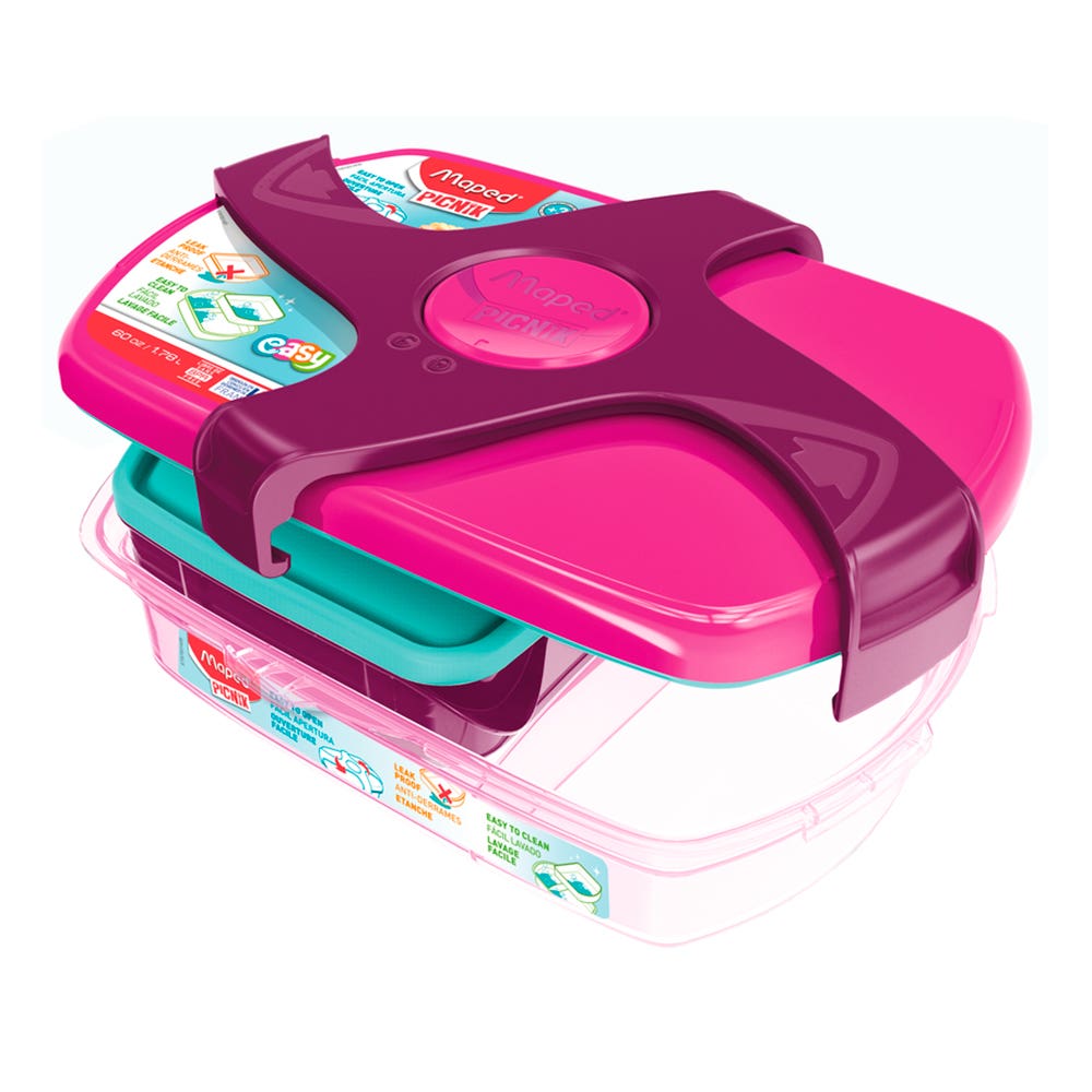 Lunch BoxPremium 1,8l Pink Maped