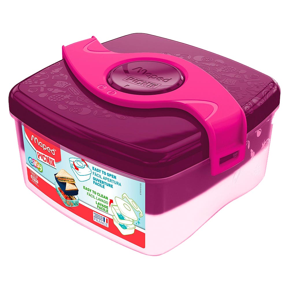 Lunch Box 1,4l Pink Maped