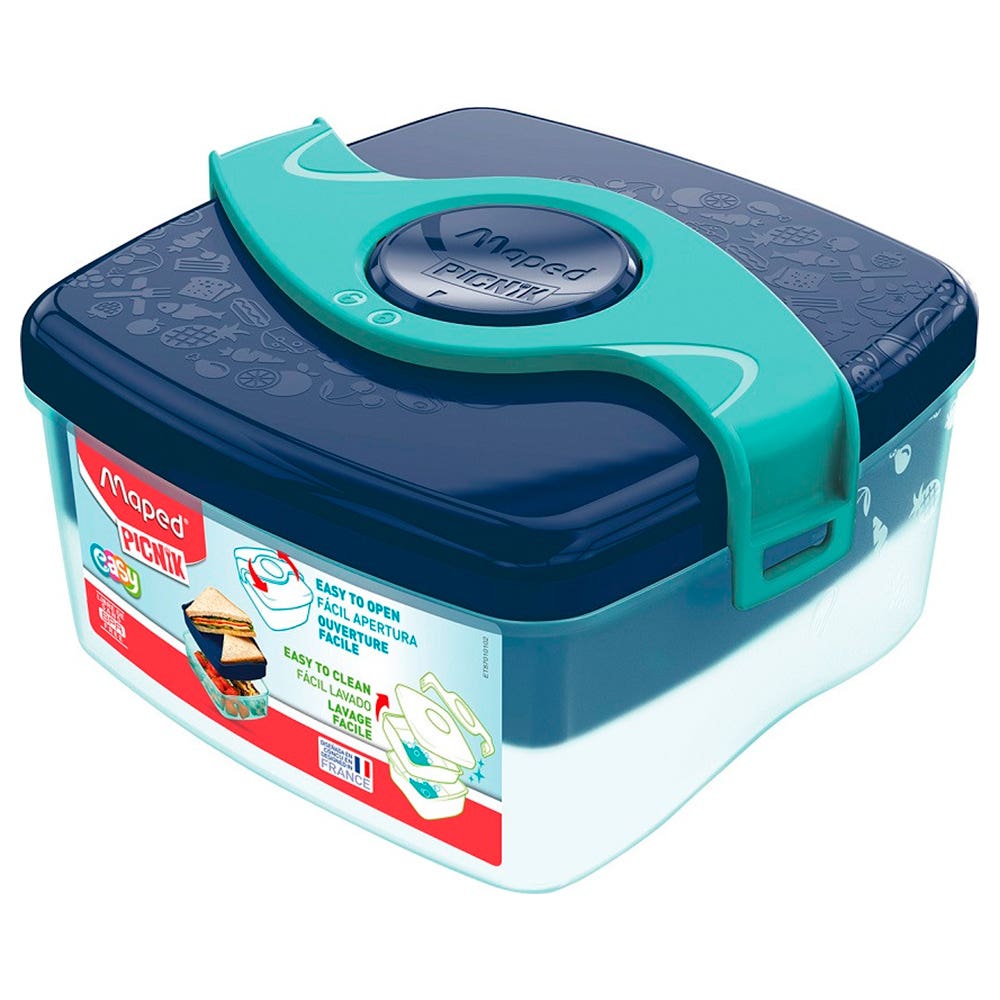 Lunch Box 1,4l Blue Maped