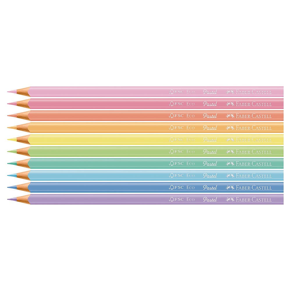 Ecoláp. de color pasteles 120510P estx10