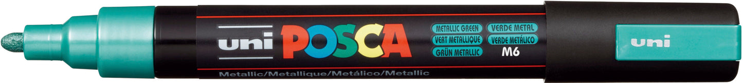 Marcador Posca 5M Verde Metálico